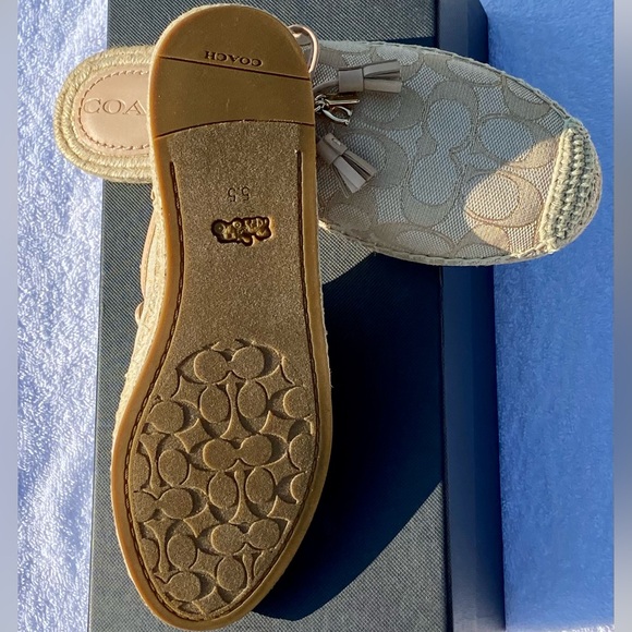 BNIB COACH FG3481 CASSIDY ESPADRILLE - Picture 12 of 12
